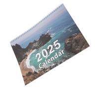 Bird Wall Calendar 2025-2026 Spiral Binding Monthly Planner | Paper Pages, Twin-Wire Coils with Hooks, Daily Blocks and To-Do Spaces, for Home or Classroom Walls