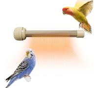 Bird Warmer - Metal, 3.7x5.9in Parrot Cage Heater USB-Powered | Anti-Bite Safety Design, Constant Temperature Terrarium Accessory For Parakeets, Cockatiels, Small Animals, Nighttime