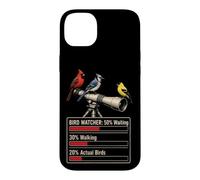 Bird Watcher 50% Waiting 30% Walking 20% Actual Birds Case for iPhone 14 Plus