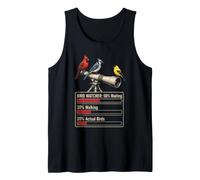Bird Watcher 50% Waiting 30% Walking 20% Actual Birds Tank Top