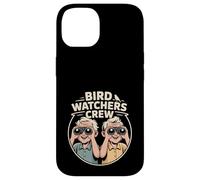Bird Watchers Crew Retro Binoculars Ornithologist Seniors Case for iPhone 14