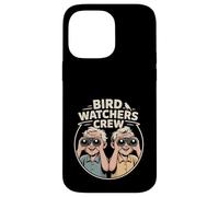 Bird Watchers Crew Retro Binoculars Ornithologist Seniors Case for iPhone 14 Pro Max