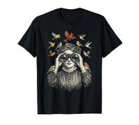 Bird Watchers Woman Vintage Classic Songbirds Lover T-Shirt
