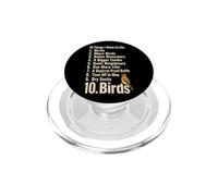 Bird Watching 10 Things I Want In Life Funny Birder Gift PopSockets PopGrip for MagSafe
