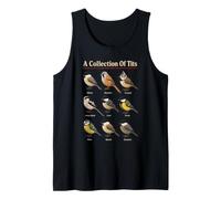 Bird Watching A Collection of Tits Funny Gift Tank Top