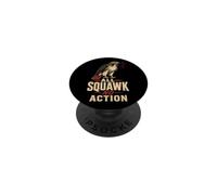 Bird Watching All Squawk No Action Hawk PopSockets Adhesive PopGrip