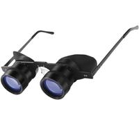 Bird Watching Binoculars Magnify Glass Sightseeing Binoculars Eye Loupe Fishing Telescope Glasses Magnifying Lens Binocular Glasses Fishing Binocular Television Portable (Color : As Shown, Size : 17