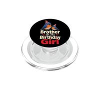 Bird Watching Brother Of The Birthday Girl PopSockets PopGrip for MagSafe
