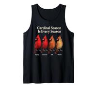 Bird Watching Cardinal Season is Every Season Tank Top