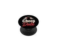 Bird Watching Cheep Date Funny Grosbeak Gift PopSockets Adhesive PopGrip