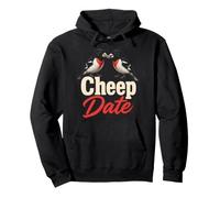 Bird Watching Cheep Date Funny Grosbeak Gift Pullover Hoodie