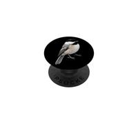 Bird Watching Chickadee Vintage Badge PopSockets Adhesive PopGrip
