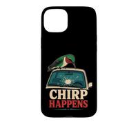 Bird Watching Chirp Happens Funny Hummingbird Gift Case for iPhone 15 Plus