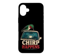 Bird Watching Chirp Happens Funny Hummingbird Gift Case for iPhone 16 Plus