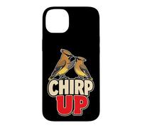 Bird Watching Chirp Up Funny Cedar Waxwing Gift Case for iPhone 14 Plus