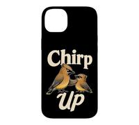 Bird Watching Chirp Up Funny Cedar Waxwing Gift Case for iPhone 14 Plus