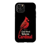 Bird Watching Cold Hands Warm Cardinal Case for iPhone 11 Pro