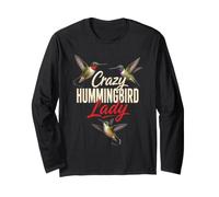 Bird Watching Crazy Hummingbird Lady Long Sleeve T-Shirt