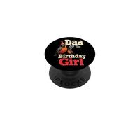 Bird Watching Dad Of The Birthday Girl PopSockets Adhesive PopGrip