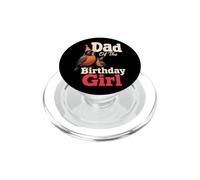 Bird Watching Dad Of The Birthday Girl PopSockets PopGrip for MagSafe