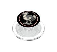 Bird Watching Dodo Funny Extinct Species Badge PopSockets PopGrip for MagSafe
