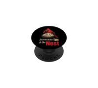 Bird Watching Don't Put All Your Eggs In One Nest PopSockets Adhesive PopGrip