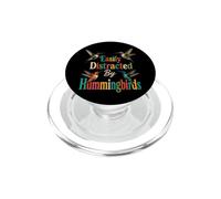 Bird Watching Easily Distracted By Hummingbirds PopSockets PopGrip for MagSafe