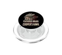 Bird Watching Feathered Ninjas Cooper's Hawk PopSockets PopGrip for MagSafe