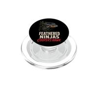Bird Watching Feathered Ninjas Cooper's Hawk PopSockets PopGrip for MagSafe