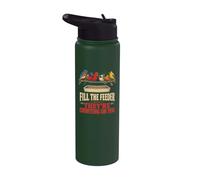 Bird Watching Fill The Feeder They're Counting On You Stainless Steel Insulated Water Bottle