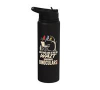 Bird Watching Good Things Come to Those Who Wait Stainless Steel Insulated Water Bottle