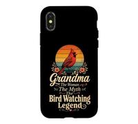 Bird Watching Grandma The Woman The Myth The Legend Case for iPhone X/XS