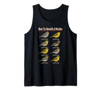 Bird Watching How to Identify A Warbler Field Guide Tank Top