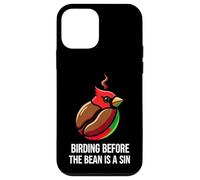 Bird Watching Humor Birding Before The Bean Is A Sin Case for iPhone 12 mini