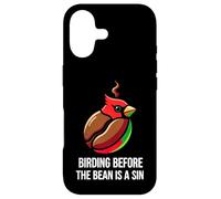 Bird Watching Humor Birding Before The Bean Is A Sin Case for iPhone 17