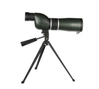 Bird-watching mirror High-definition monocular telescope 20-60X60 continuous zoom low-light night vision right-angle green standard configuration+TR400 bracket+mobile phone clip