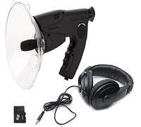 Bird Watching Monocular for Adults,Parabolic Microphone Monocular,Long Range Listening Device up to 300 FT 8X Magnification for Birds Listening with TF Card and HEA