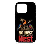 Bird Watching No Rest For The Nest Case for iPhone 16 Pro