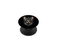 Bird Watching Owl Sacred Geometry Gift PopSockets Adhesive PopGrip