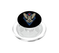 Bird Watching Owl Sacred Geometry Gift PopSockets PopGrip for MagSafe