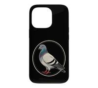 Bird Watching Pigeon Field Guide Chart Gift Case for iPhone 13 Pro