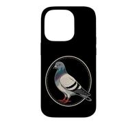 Bird Watching Pigeon Field Guide Chart Gift Case for iPhone 14 Pro