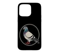 Bird Watching Pigeon Field Guide Chart Gift Case for iPhone 15 Pro Max