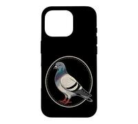 Bird Watching Pigeon Field Guide Chart Gift Case for iPhone 16 Pro