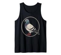 Bird Watching Pigeon Field Guide Chart Gift Tank Top