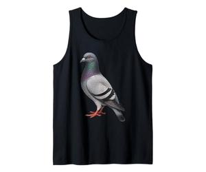 Bird Watching Pigeon Field Guide Chart Gift Tank Top