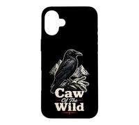 Bird Watching Raven Caw Of The Wild Case for iPhone 16 Plus