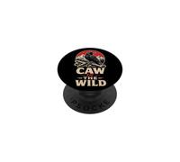 Bird Watching Raven Caw Of The Wild PopSockets Adhesive PopGrip