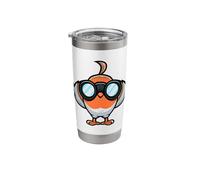 Bird Watching Robin Bird Design for a Bird Nerd Stainless Steel Insulated Tumbler