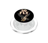 Bird Watching So Fly Peregrine Falcon Gift PopSockets PopGrip for MagSafe